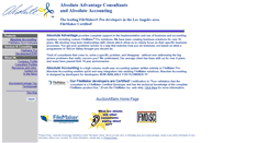 Desktop Screenshot of absoluteadvantage.com
